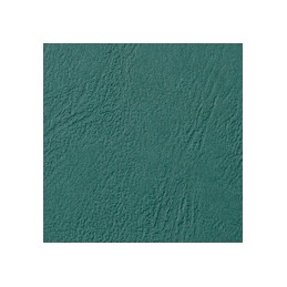GBC, Plats de couverture, Grain cuir, LeatherGrain, A4, Vert foncé, CE040045