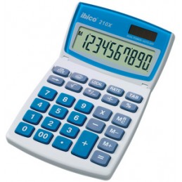 Ibico, Calculatrice de bureau, 210X, écran LCD, 10 chiffres, IB410079