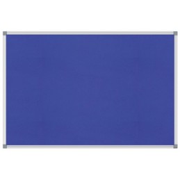 MAUL, Tableau en textile, MAULstandard, (L)900x(H)600mm, bleu, 6443835