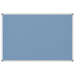 MAUL, Tableau en textile, MAULstandard, (L)1.200x(H)900mm, Bleu clair, 6444234