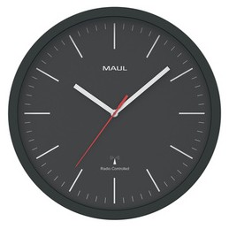 MAUL, Horloge murale, MAULjumb, diamètre 305mm, noir, 9053490