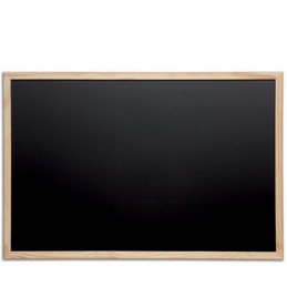 MAUL, Tableau avec cadre en bois, (L)900x(H)600mm, noir, 25261-70