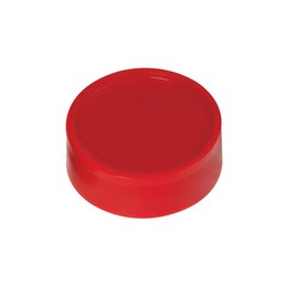 MAUL, Aimant industriel, diamètre 34mm, rouge, 6173325