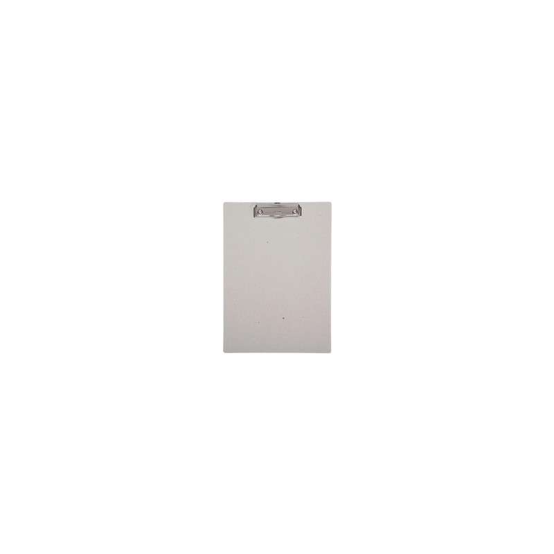 MAUL, Porte-bloc, en carton, avec pince, A4, gris, 23810-82