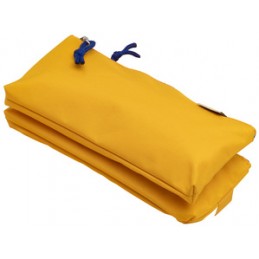 Oxford, Trousse à deux compartiments, polyester, jaune, 400169968