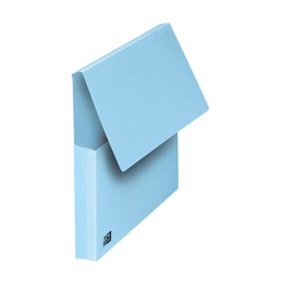 Oxford, Pochette document, à soufflet, A4, bleu pastel, 100725993