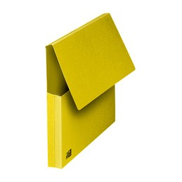 Oxford, Pochette document, à soufflet, A4, carton, jaune, 100725981