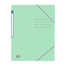 Oxford, Chemise à élastique, Top File+, A4, vert pastel, 400116356