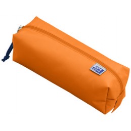 Oxford, Trousse, polyester, rectangulaire, grand, orange, 400169956