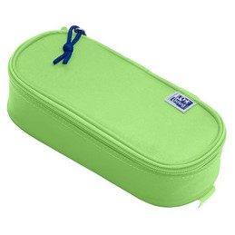 Oxford, Trousse, polyester, oval, vert clair, 400169964