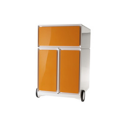 PAPERFLOW, Caisson mobile, easyBox, 1 tiroir, blanc orange, EBHVX2.05