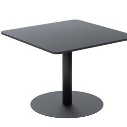 PAPERFLOW, Table de bistrot, Mezzo, (L)800x(P)600mm, noir, TRMC60X80.01.01