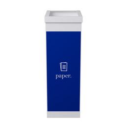 PAPERFLOW, Collecteur pour tri sélectif, papier, blanc, CTSPA.13