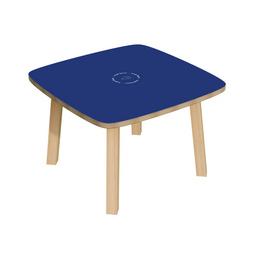 PAPERFLOW, Table d'appoint, WOODY, en bois massif, bleu, TB60.10.06P