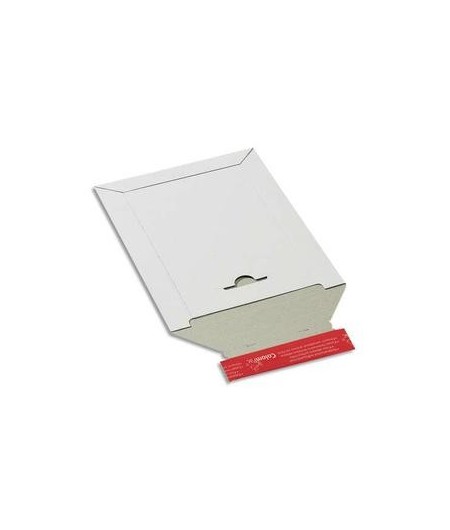 ColomPac Pochette d'expédition, en carton rigide B5+, blanc, 21X26.5 CP012.02