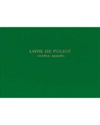 Elve, Registre, Livre de police, Ventes Achats, Métaux précieux, 200 pages, 14172