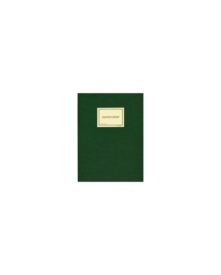 Elve, Registre du courrier, Départ, Vert, 320  x 240 mm, 150 pages, SP520